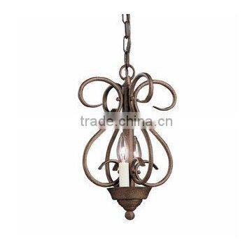 2015 New product Tannery Bronze 2-Bulb Pendant