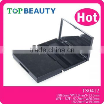 TS0412-1 Rectangle Custom Empty Eyeshadow Palette Case Packaging