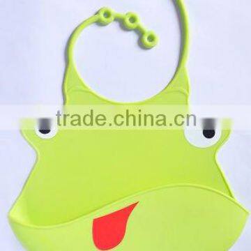 BPA Free and Nontoxic Silicone Baby Bibs with Crumb Catcher In Assorted Color Baby Bibs with Different Type