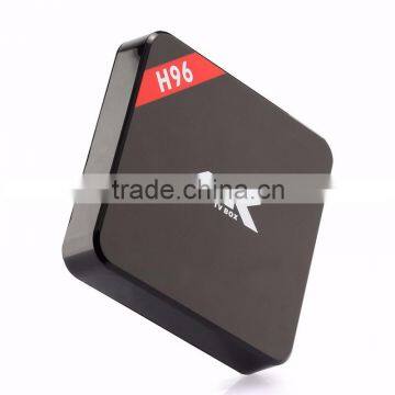 Amlogic S905 CPU Android 5.1 h96 Android tv box tv set top box