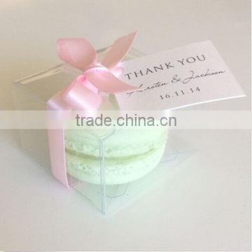 customized macarons packaging box ,Clear Plastic Macarons Box