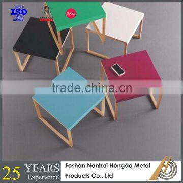 Cheap square wooden table coffee