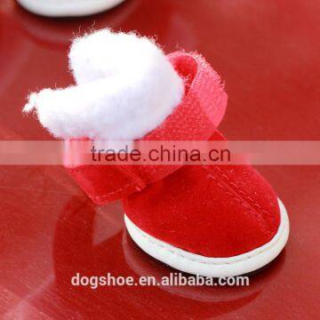 JML 2015 on Sale Happy Christmas Dog Boots Pet Shoes Fashion Pet Shop Warm&anti-skidding Dog Shoes photo-4