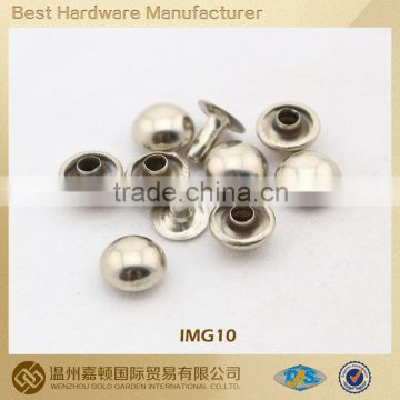 Metal dome rivet for apparel bag shoe, various Fashion designs customized