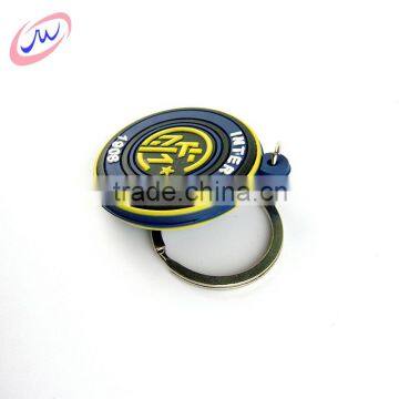 golden supplier reasonable price pvc logo keychain