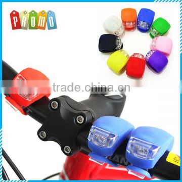 Wholesale silicone LED fixed gear bike light lamp, LED bike accessories