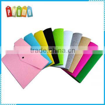 Wholesale A4 size Eco-Friendly felt file bag, Felt Document Folder