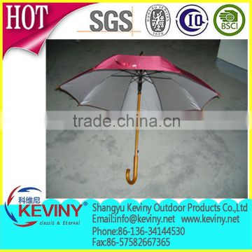 wood umbrella straight umbrella wood handle and top umbrella made in chinese umbrella manufacturer