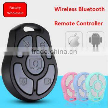 Wholesale multifunctional bluetooth remote controler color optional selfie assistant