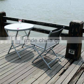 Metal Folding Table With Silk Screen Printed Stalinite Top photo-3