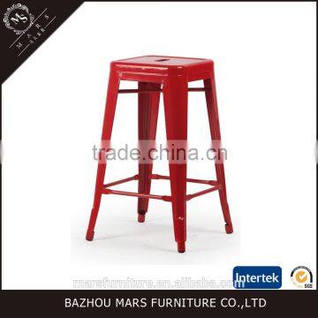 Full metal colorful bar stool parts