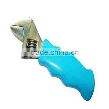 Universal Adjustable Spanner Wrench with plastic handle