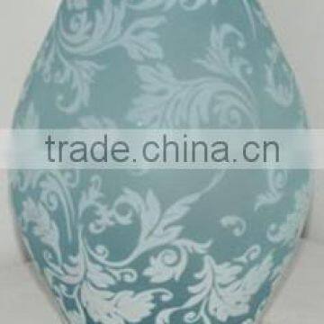 ASST four color round printing galle vases