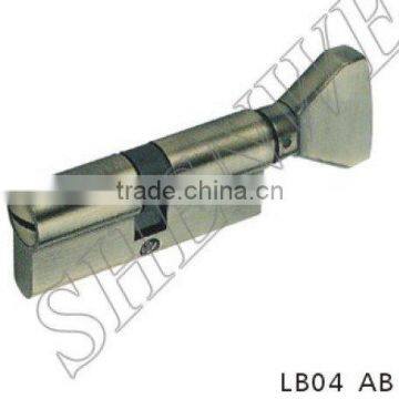 LB04 AB door cylinder, cylinder lock body, furniture hardware, door lock