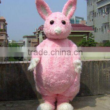 2016 Hola pink bunny mascot costume for sale