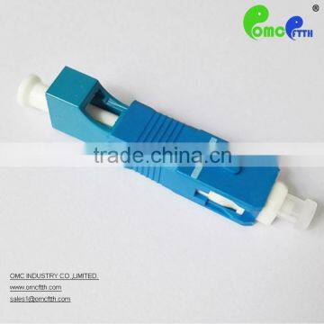 High quality China-made LC femle to SC male SM fiber optic adapter