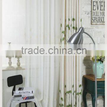 Home Decoration Hot Selling Green Curtain Fabric