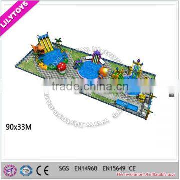 Portable Inflatable Water Park, Giant Inflatable Water Park Project for Amusement Park