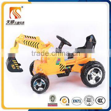 Ride on excavator toy car cheap rechargeable electric excavator toy car on sale