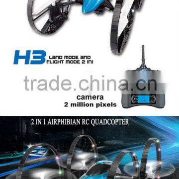 Dual Mode Running and Flying JJRC H3 Quad Copter Drone With HD Camera for Sale Ready to Go 2 in 1 Quadrocopter
