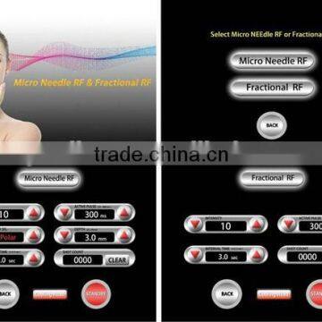 CE Approved Factory Supply Vertical Fractional RF Wrinkle Removal Machine/Fractional Microneedle Radiofrequency photo-3