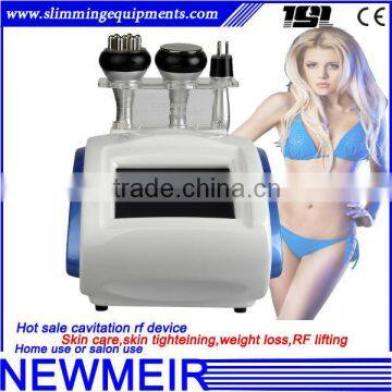 New design 3in1 home use cavitation 5mhz rf tripolar rf machine