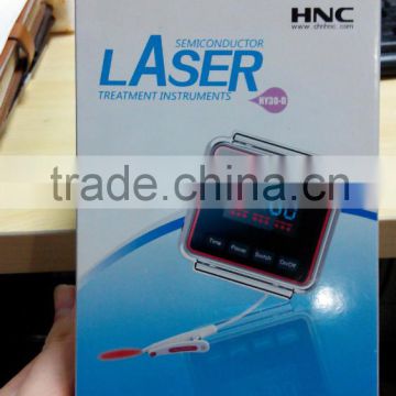 Laser therapy wrist watch for hypertention and blood sugar control