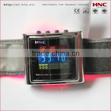 clinical test 650nm low level laser therapy equipment treat hypertension cholesterol diabetic blood pressure control watch