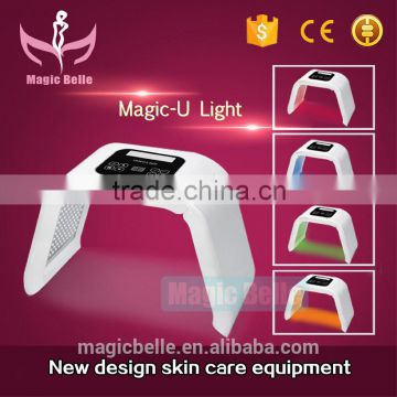 CE Certificated Home Use 4 Colors Skin Rejuvenation Pdt Omega Light /Omega Light Therapy Machine for Pigment Removal