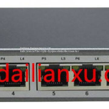 8channels POE Ethernet fiber media converter POE Ethernet fiber switch