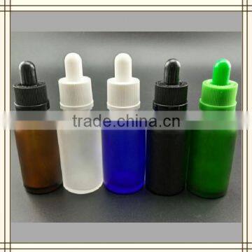 frosted white blue green red 30ml glass dropper bottle,e-liquid bottles glass 30 ml