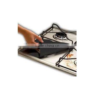 PTFE non-stick Gas Range Protectors Set of 4 ,gas stovetop protectors