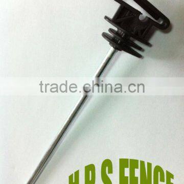 Premium off set /combination screw in insulator for rope/wire electric fence
