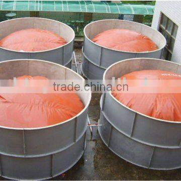 high reliable reinforced plastic biogas storage bag