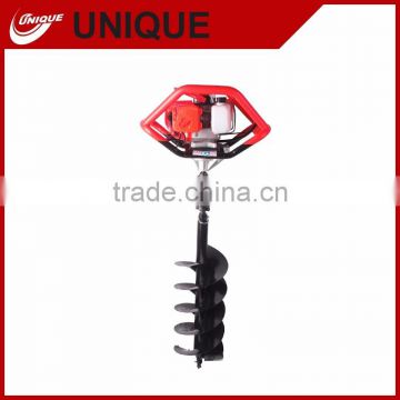 UQ208-2(1E48F) 68cc Hand-Held Manual Fence Post Hole Digger Portable Hand Ground Earth Drilling Machine