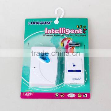 2016 China New Style Smart Wireless Remote Control Doorbell With Music Song Doorbell