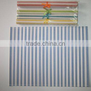 Pretty color bamboo table mat from Vietnam