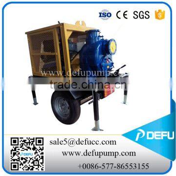 Defu Brand diesel engine driven self-priming fresh water pump