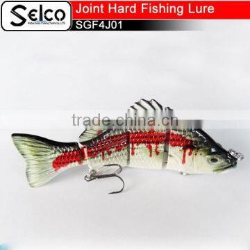 SGF4J01 Four -section bass Joint plastic lure 4"