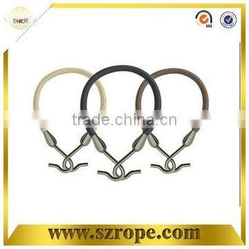 High Quality 4mm Round Elastic Hair Band With Metal Hook photo-3