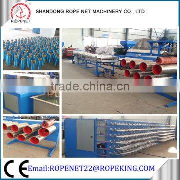 PP Monofilament Yarn Equipment pp Monofilament Curving Concrete Yarn Making Machine for Danline Email:ropenet22@ropeking.com photo-2