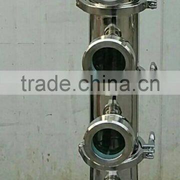 50L SS304 Bolier,3''stainless Steel Bubble Plate Reflux Tower ,ss304 Still With Parrot photo-4