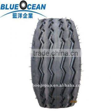 Agricultural trailer tires for backhoe loader tires