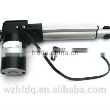 China wenzhou gear motor linear actuator heavy duty aluminium alloy telescopic linear actuator with limited switches