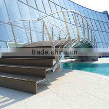 Durable Composite decking material WPC outdoor stairs