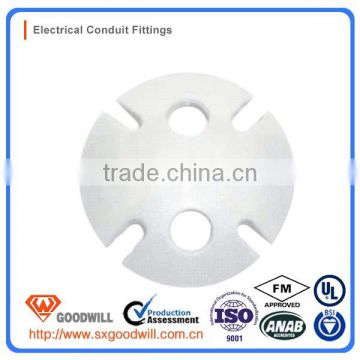 electrical round two holes junction box cover