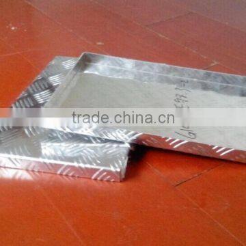 OEM Aluminum Processing Part, Aluminum Checkered Tray Box, Small Part, Waterproof Aluminum Part photo-4