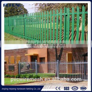 Hot Dipped Galvanized Steel Anti-climb Security Fence / Palisade Fence photo-5