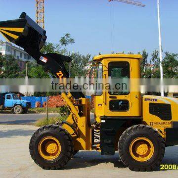 ZL16 wheel loader with grapple fork (CE-mark)