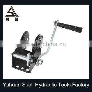 Manufacturing 1200lbs Galvanized Heavy Duty Auxiliary Winch With Wire Rope photo-5